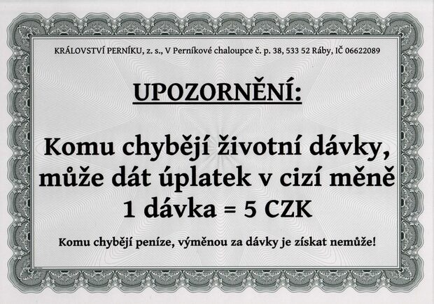 Životní dávky v Království perníku