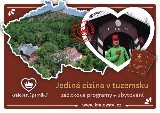 Království perníku - jediná cizina v tuzemsku!